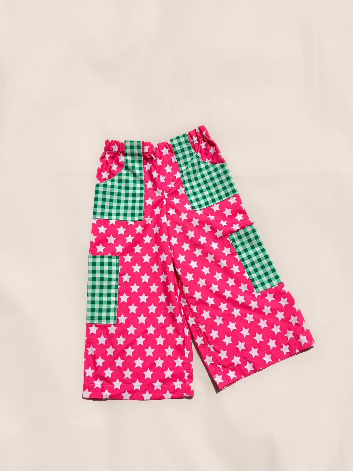 Pink Star Toddler Pants