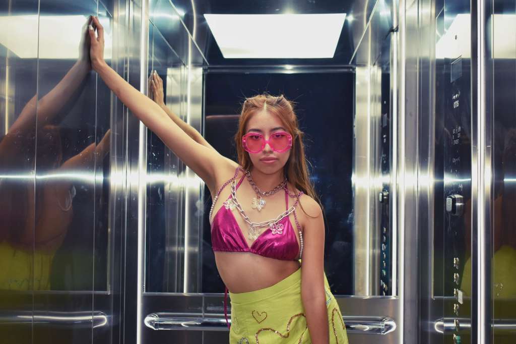 Jewelry Bralette Pink