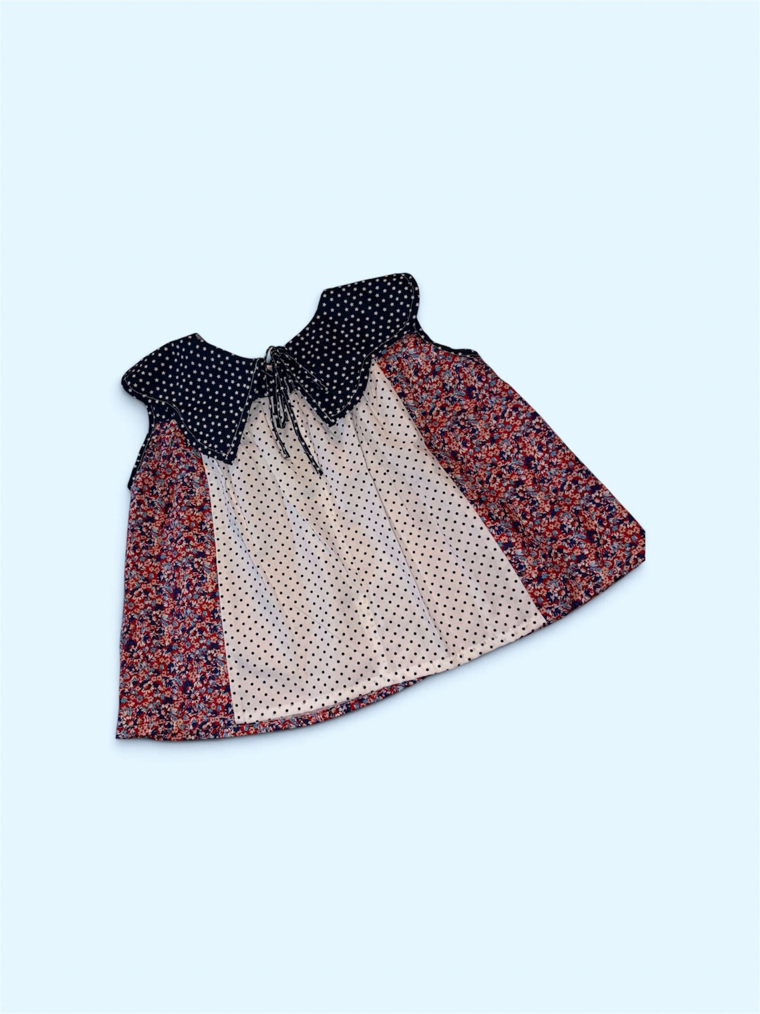 Handmade Floral Kids Blouse