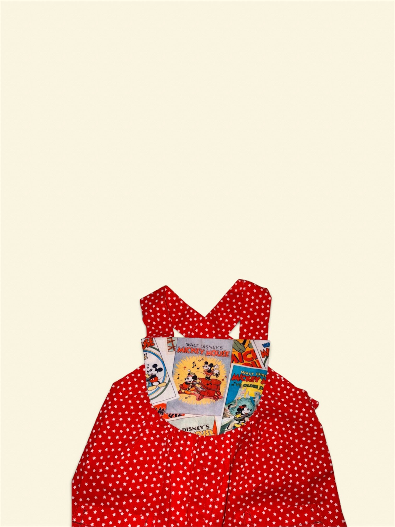 Handmade Mickey Mouse Kids Overalls